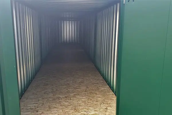 2x12 storage unit inside