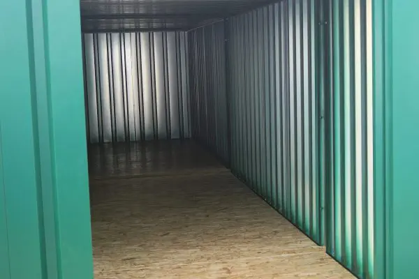 2x10 storage unit inside